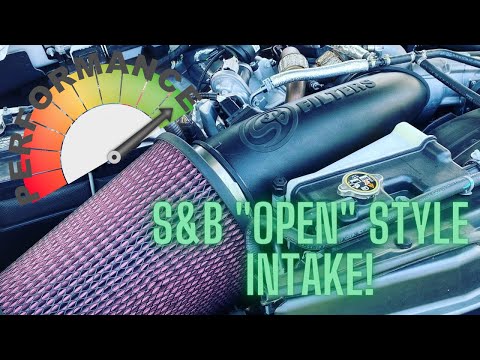 6.7L Diesel S&B “Open” Air Intake on a Ford F250 Superduty!
