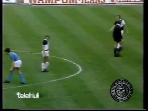 Udinese vs  SSC NAPOLI 1984-1985