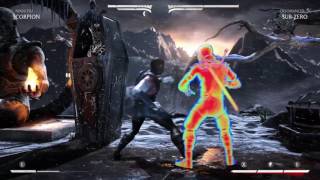 MKXL Sub-Zero VS Scorpion klassic sub-Zero vs infared Scorpion (PVP)