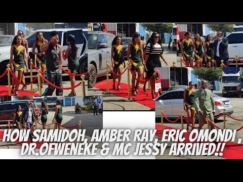AMBER RAY, SAMIDO ,ERIC OMONDI, DR.OFWENEKE & MC JESSY ARRIVE AS THEY LAND AMBASSADORIAL DEAL!!