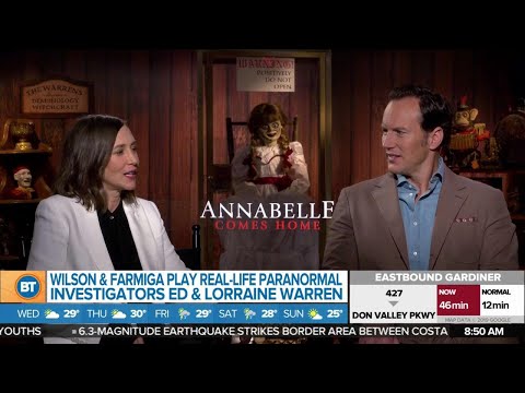The stars of 'Annabelle Comes Home' chat with BT!