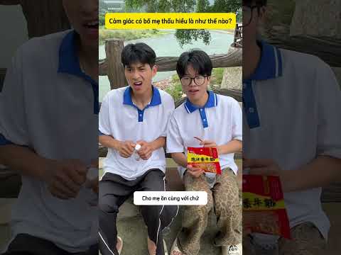 Cảm giác có bố mẹ thấu hiểu là như thế nào #comedy  #funny #giaitri