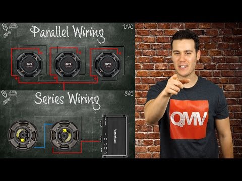How To Wire Subwoofers - Parallel vs Series - Single Voice Coil and Dual Voice Coil