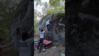 Video thumbnail de Doctor Enanos, 7B+. El Escorial