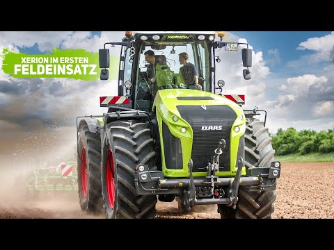 XERION im ersten Feldeinsatz: Amazone-Grubber am XXL-Traktor | TRECKERTOUR TAG 9