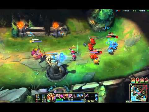 LoL Bot Lane - RIOT PhysX : Turret Focusing