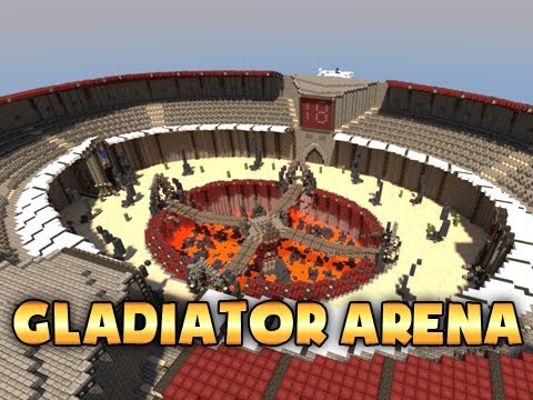 Minecraft: Gladiator Arena (Team Deathmatch) -  PvP Map