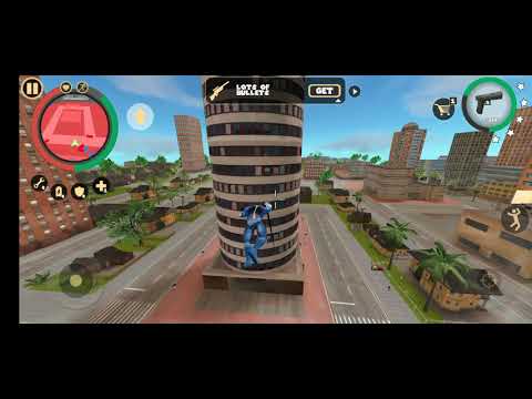 Destroy Helicopter And Robet in Rope Hero Vice Town😝💪💪