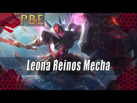 Nuevo Skin - Leona Reinos Mecha 1350Rp Parche 10.1