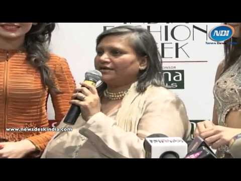 Wills India Fashion Week 2014: Sulakshana Monga interacting with media