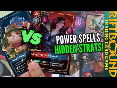 Riftbound TCG Gameplay - Kai'Sa Vs Teemo – Spells and Hidden Are Insanely Powerful!