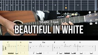 Download lagu Beautiful In White - Shane Filan | EASY Guitar Lessons TAB - Guitar Tutorial mp3