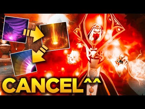 canceL^^ 9k MMR EPIC Combo Invoker - New Solo mid in w33 Stack - Dota 2