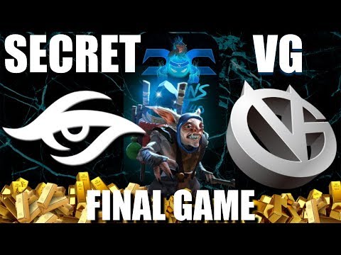 Team SECRET vs VG - CAPTAINS DRAFT 4.0 - GRAND FiNAL - BO5 - GAME 5