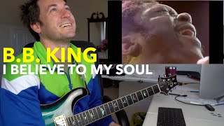Guitar Teacher REACTS: B.B. KING - I Believe To My Soul - Live in Africa 1974