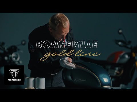 Hand-painted gold lining | Bonneville Gold Line Editions