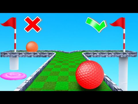 SÓLO HOYO en UNO Troll 😂⛳! (imposible) - GOLF IT con TEKENDO