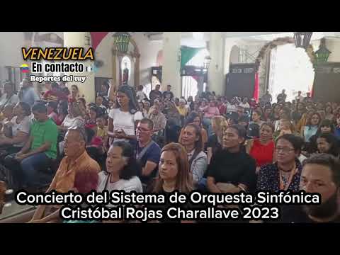 Presentacion del sistema de Orquesta sinfonica del Municipio Cristobal Rojas Charallave Miranda 2023