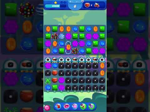 Candy Crush Saga gameplay - Level 610 - Super Hard level - 3 stars