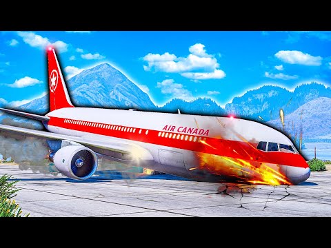 Airplane RAN OUT of Fuel... so I did THIS in GTA 5!