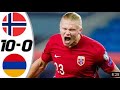 Norway Vs Armenia 10-0 || Full match highlights & all goals || 2022 HQ