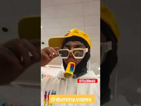 6ix9ine wants all the smoke, Shaka Laka Dummy Vapes. 💨 #tekashi69 #6ix9ine #vape #mexico #shorts