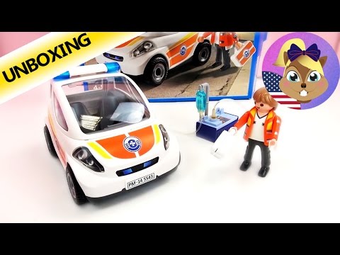 PLAYMOBIL EMERGENCY VEHICLE | Playmobil City Action Emergency Vehicle Unboxing 5543