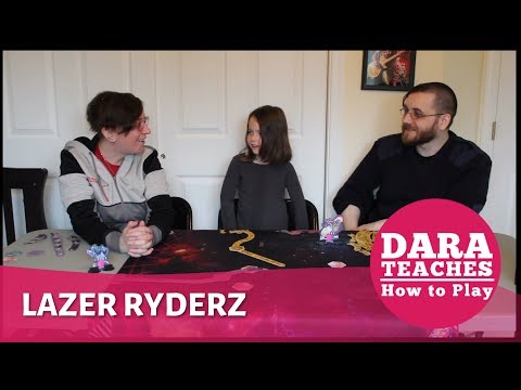 Dara Teaches How To Play: Lazer Ryderz (featuring Cardboard Fortress)
