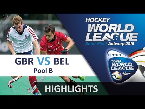 Great Britain v Belgium Match Highlights - Antwerp Men's HWL (2015)