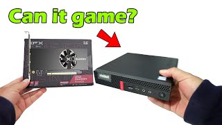 Smallest Setup: Lenovo 1L Tiny PC + RX6400 BD-PROCHOT Fix!