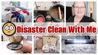 Disaster Clean With Me 2023 | Clutter Attracts Clutter
