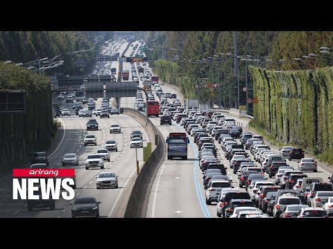 Major highways report traffic congestion ahead of Chuseok