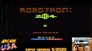 Robotron 2084 Advance mode and Dual Joysticks (Atari 2600)