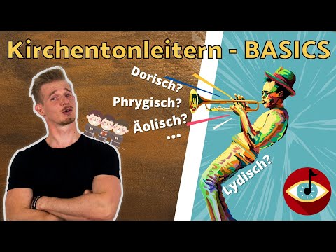 Church scales (modes) simply explained! - What do these scales or modes sound like?