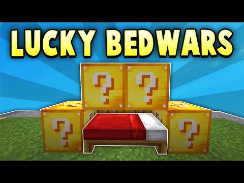 LUCKY BLOCK Bedwars Challenge! (INSANE)