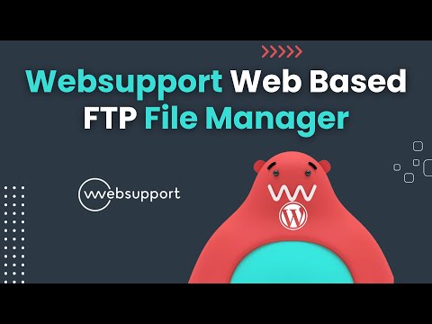 Websupport FTP, Web Based File Manager | Websupport.sk Web Hosting
