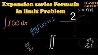 Download the video "A limit problem solved and discussed by applying expansion series."