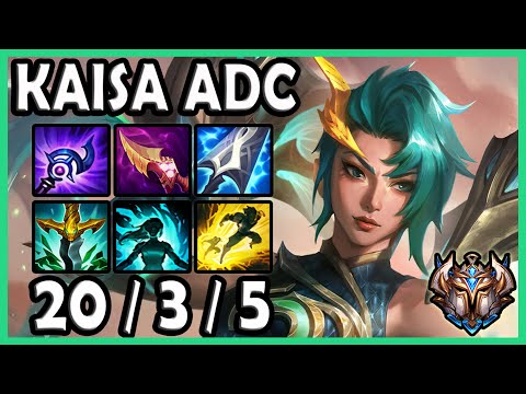 Kaisa vs Jhin ADC - Korea Challenger Patch 11.24 ✅
