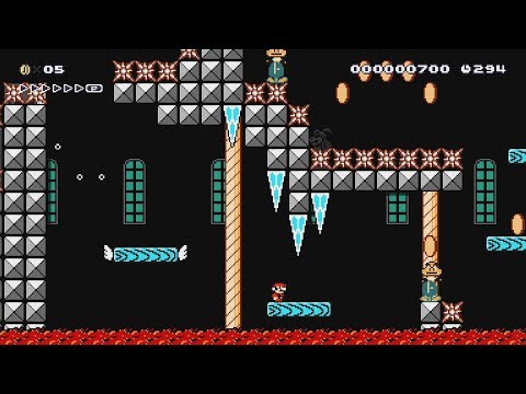 Jump King: Platform Castle by Brakkie - Super Mario Maker 2