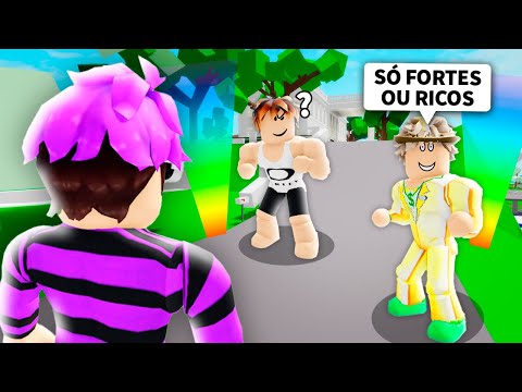 SÓ FORTES e RICOS VÃO NA FESTA.. Então Eu ME DISFARCEI! (Brookhaven)