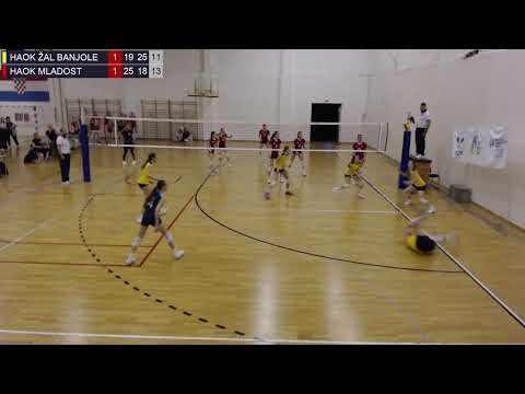 5.4.2025. PH MLAĐE KADETKINJE, ČETVRTFINALE, HAOK ŽAL BANJOLE – HAOK MLADOST