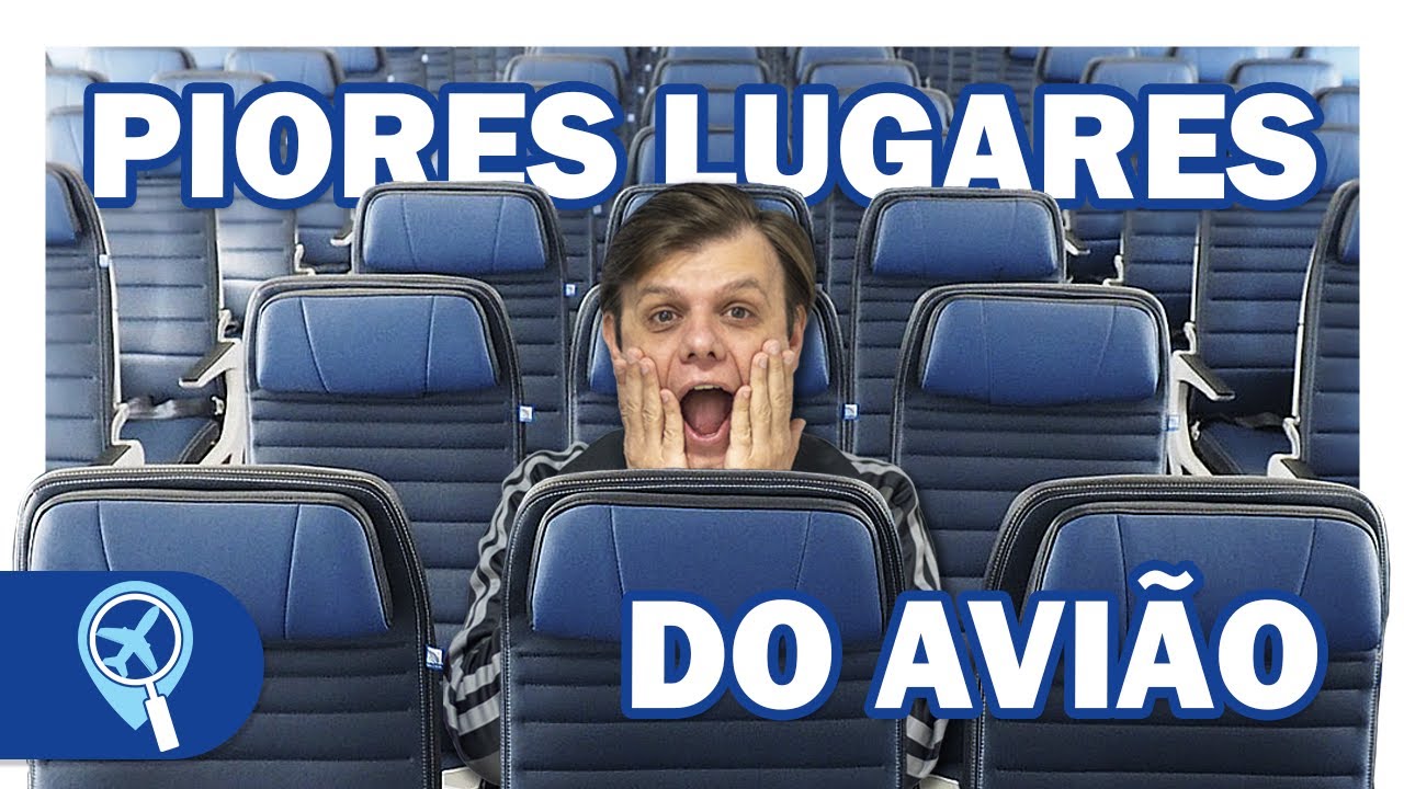 Quais os piores lugares no avião e dicas para evitá-los