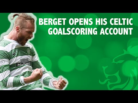Jo Inge Berget scores first ever goal for Celtic