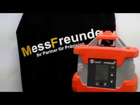 Nedo Primus 2 H2N+ Rotationslaser in 360° Ansicht bei MessFreunde.de