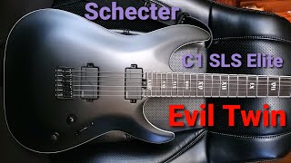 Video thumbnail for Schecter, C1 SLS Elite "Evil Twin". Sick!!!! by Chris Tompkins
