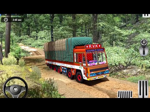 Indian Lorry Truck Mountain Driver Heavy cargo OFfroad Truck Driving - #2 AndroidGamePlay