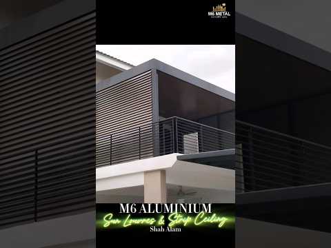 M6 ALUMINIUM SUN LOUVRES & STRIP CEILING @ SHAH ALAM