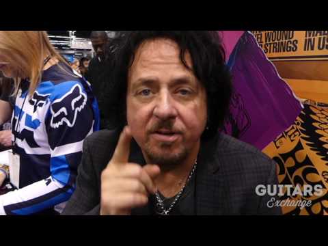 STEVE LUKATHER (Toto) Shout Out to Guitars Exchange Fans (NAMM Show 2017)
