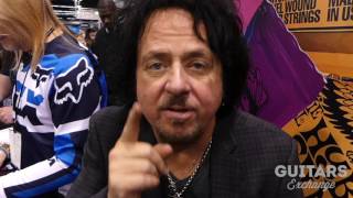STEVE LUKATHER (Toto) Shout Out to Guitars Exchange Fans (NAMM Show 2017)