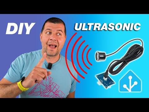 DIY Waterproof Ultrasonic Distance Sensor for Home Assistant